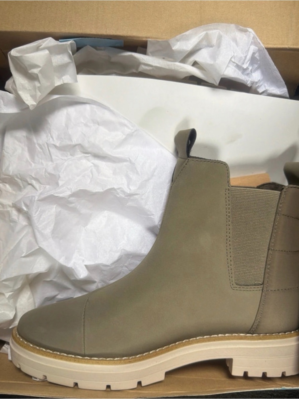 Toma Boot in Olive Green - Women's